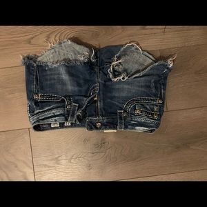 Miss me cut off shorts